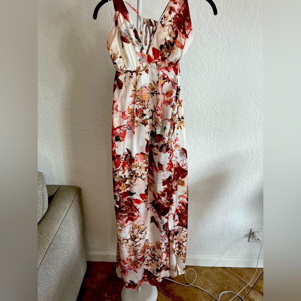 Floral maxi dress